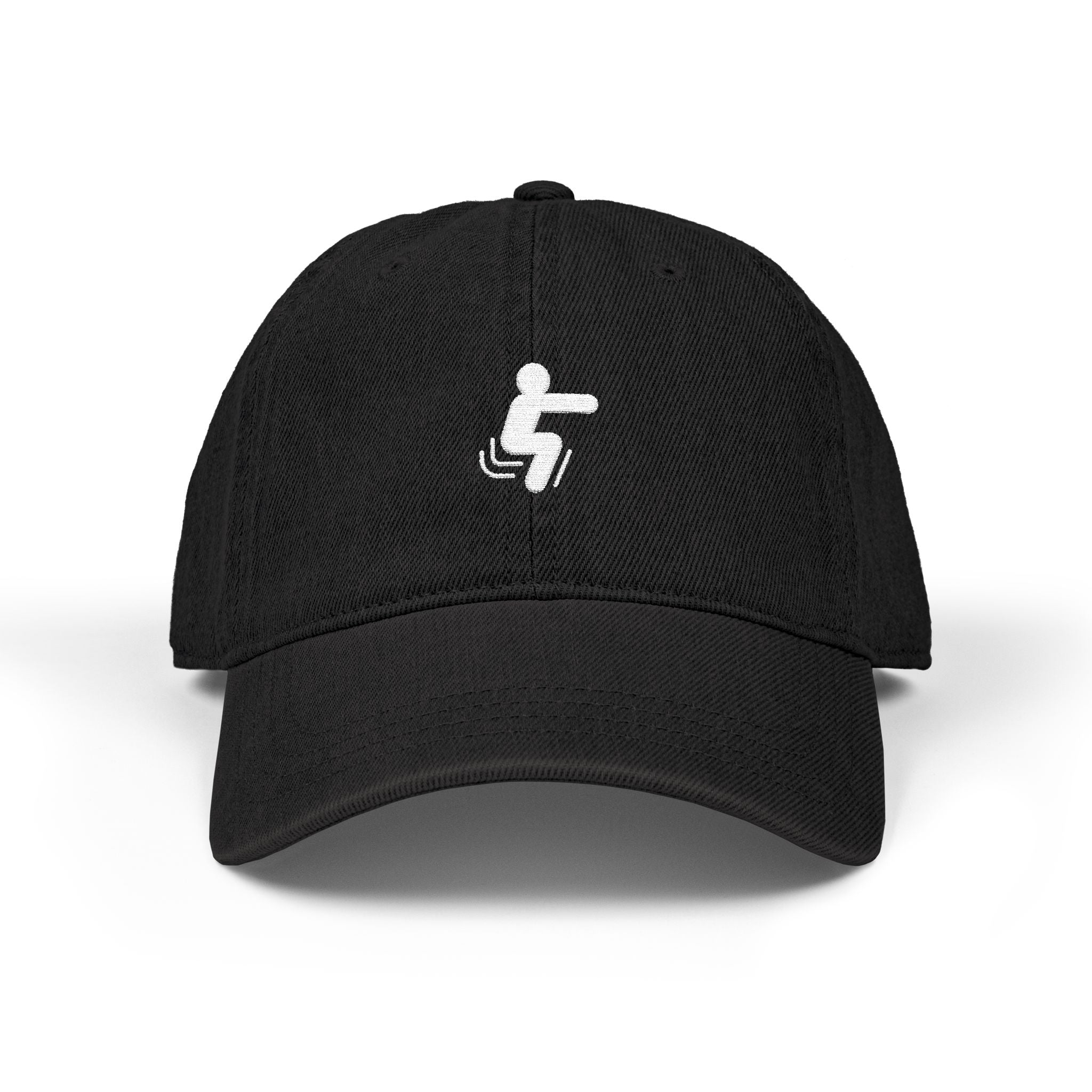 Squatty Embroidered Hat