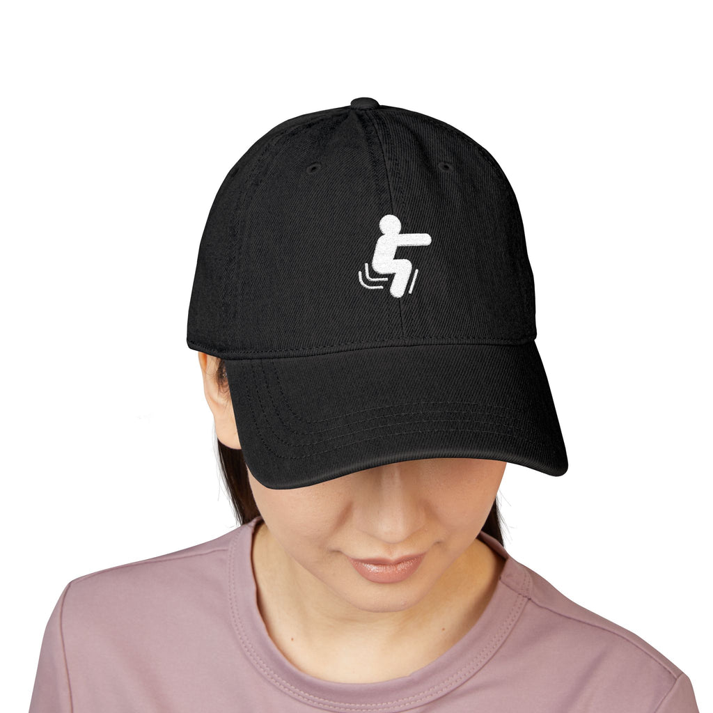 Squatty Embroidered Hat